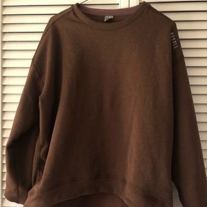 NoBull fleece pullover sweater size LRG